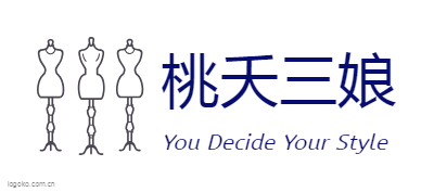 桃夭三娘logo设计