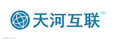 天河互联logo设计