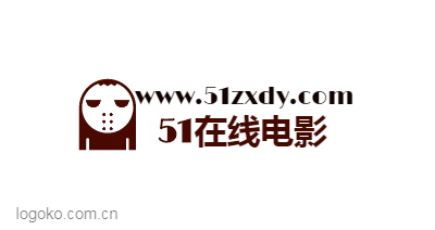 51在线电影logo设计