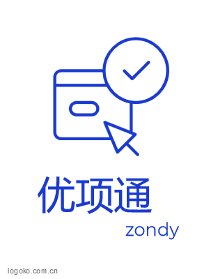 优项通logo设计