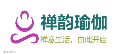 禅韵瑜伽logo设计