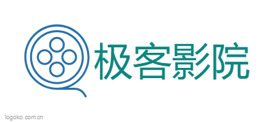 极客影院logo设计