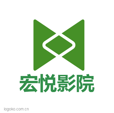 宏悦影院logo设计