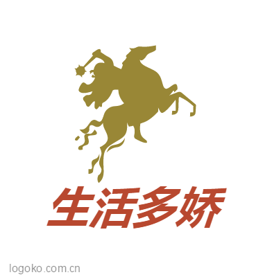 生活多娇logo设计