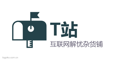 T站logo设计