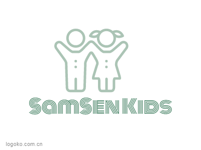 SamSen Kidslogo设计