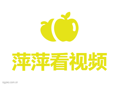 萍萍看视频logo设计