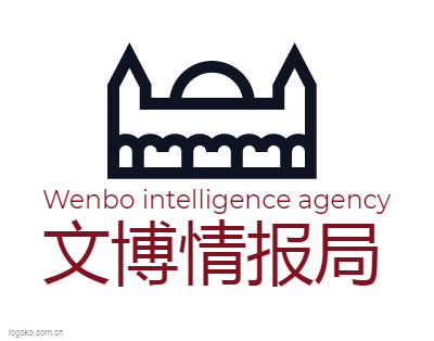 文博情报局logo设计