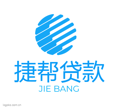 捷帮贷款logo设计