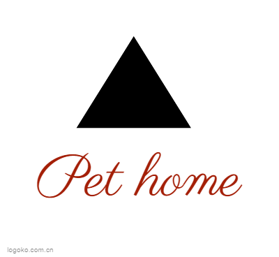 Pet homelogo设计