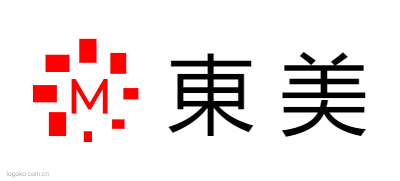 東 美logo设计