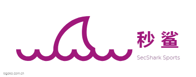 秒 鲨logo设计