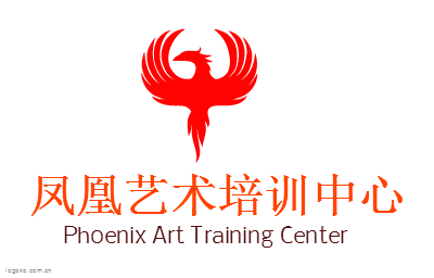 凤凰艺术培训中心logo设计