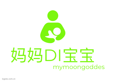 妈妈DI宝宝logo设计
