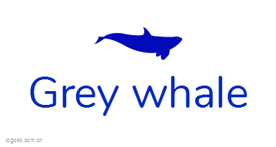 Grey whalelogo设计