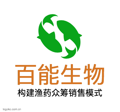 百能生物logo设计