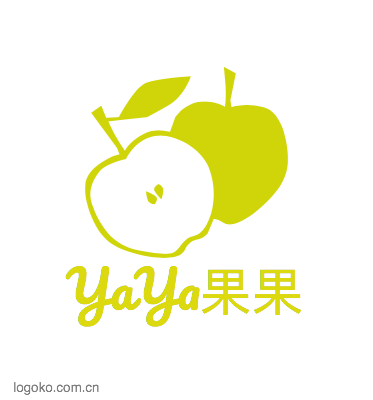 YaYa果果logo设计