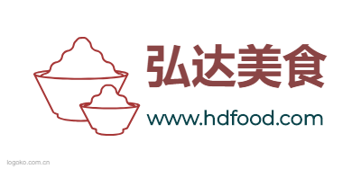 弘达美食logo设计