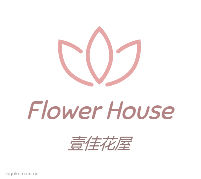 Flower Houselogo设计