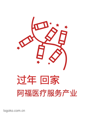 阿福医疗服务产业logo设计