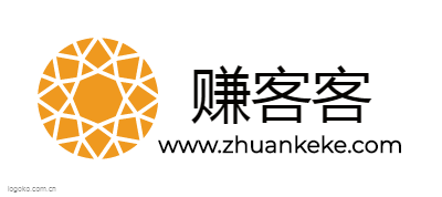 赚客客logo设计