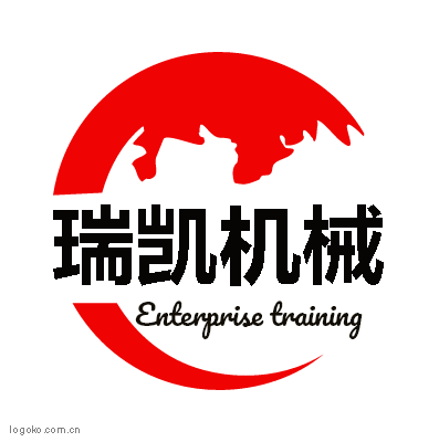 瑞凯机械logo设计