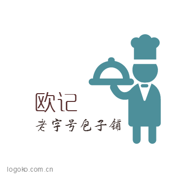 欧记logo设计