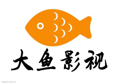 大鱼影视logo设计