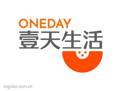 壹天生活logo设计