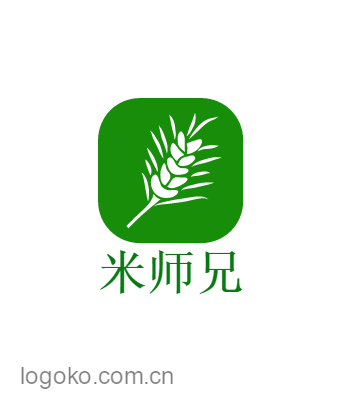 米师兄logo设计