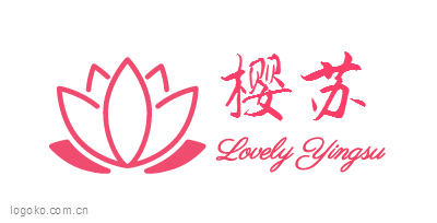 樱苏logo设计