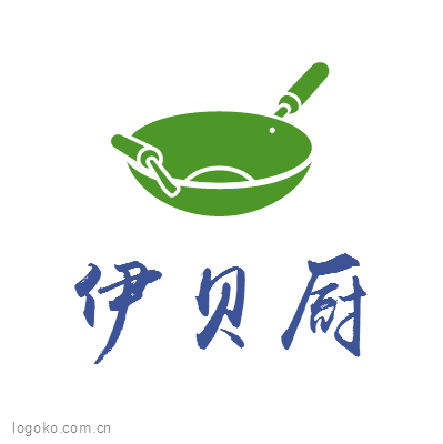 伊贝厨logo设计