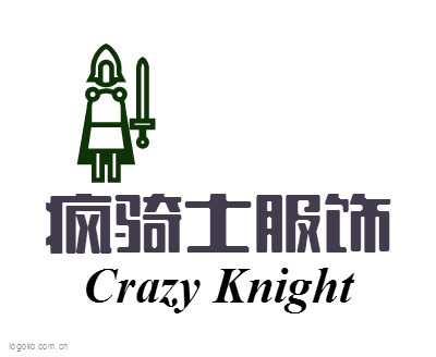 疯骑士服饰logo设计