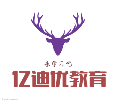 亿迪优教育logo设计