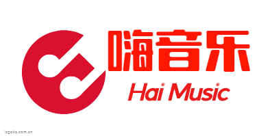 嗨音乐logo设计