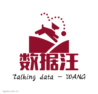 数据汪logo设计