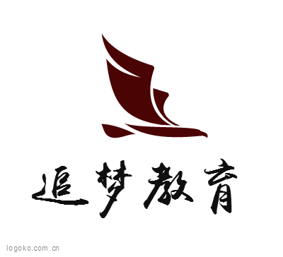 追梦教育logo设计