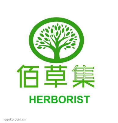 佰草集logo设计