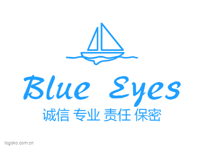 Blue Eyeslogo设计