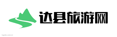 达县旅游网logo设计
