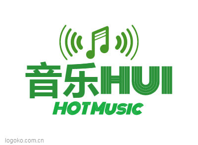 音乐汇logo设计