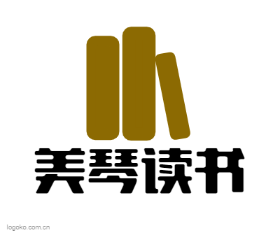 美琴读书logo设计