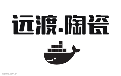 远渡.陶瓷logo设计