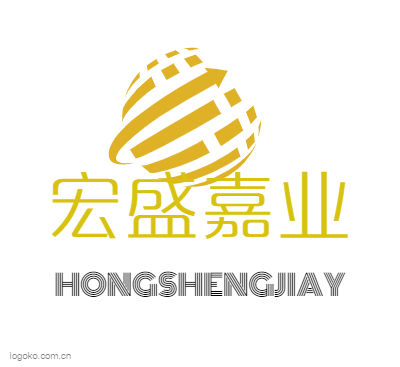 宏盛嘉业logo设计