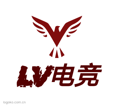 LV电竞logo设计
