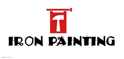 IRON PAINTINGlogo设计