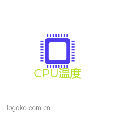 CPU温度logo设计