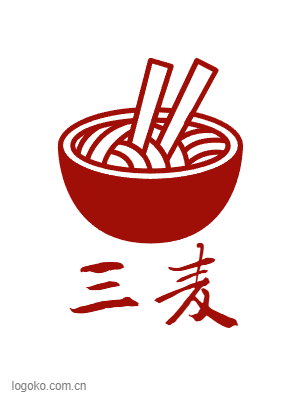 三麦logo设计