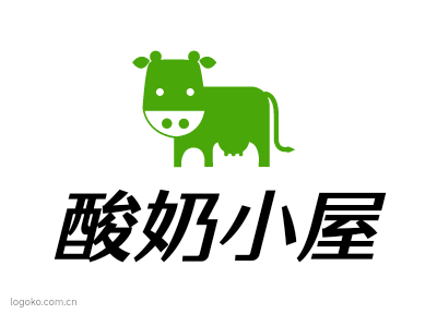 酸奶小屋logo设计