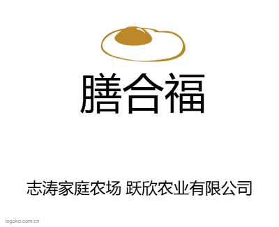 膳合福logo设计